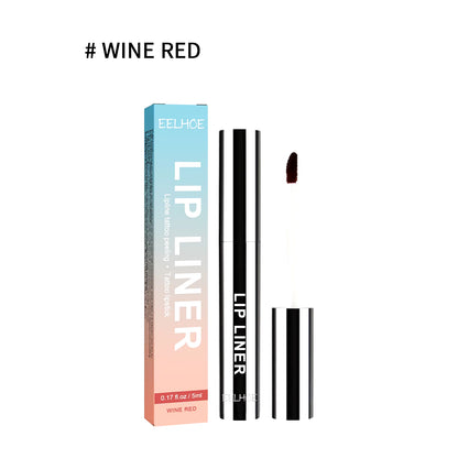 3 Colors Peel off Lip Liner Tattoo Waterproof Long Lasting Matte Velvet Lip Tint Sexy Red Contour Lips Make up Cosmetics