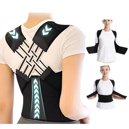 Back Posture Corrector Brace for Women Breathable Back Posture Correction Back Support Belt Adjustable Shoulder for Students Kid