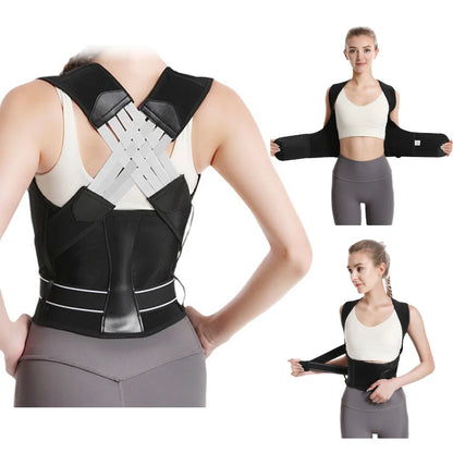 Back Posture Corrector Brace for Women Breathable Back Posture Correction Back Support Belt Adjustable Shoulder for Students Kid