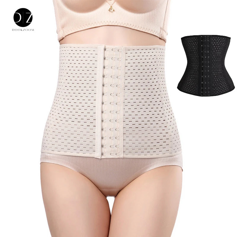 Waist Trainer Belt Corset Shapewear Women XS~6XL Slimming Body Shaper Abdomen Belly Tummy Control Fitness Compression Shapewear